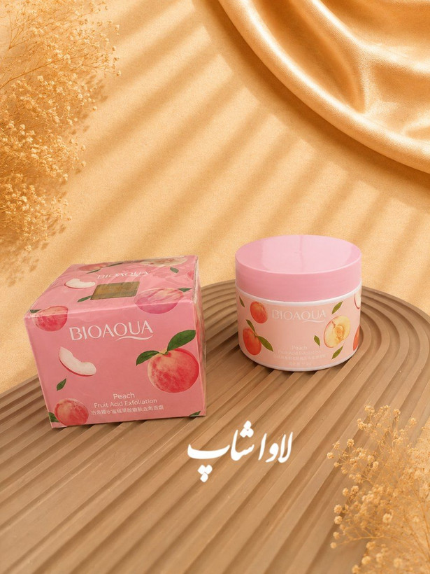 اسکراب هلو اورجینال ۱۴۰ گرمی بیوآکوا