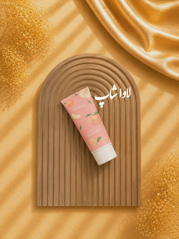 فوم شستشو صورت هلو ۱۰۰ گرمی بیواکوا اورجینال