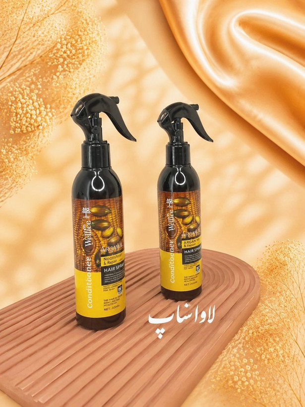 اسپری مو دوفاز لایتنس ۲۵۰ میلیلیتر حاوی روغن آرگان اورجینال
