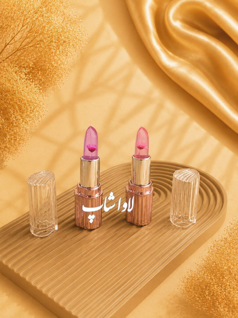 بالم لب حرارتی گلدار