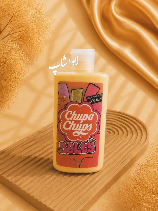 لوسیون صورت و بدن Chupa Chups Belts Rogiet - حجم 200 میلیلیتر