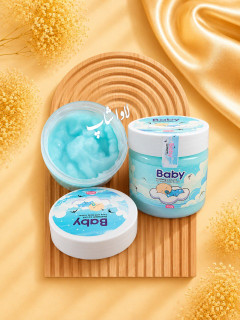 کره بدن سادور مدل Baby | حجم ۳۰۰ گرم | نرمکننده و مرطوبکننده عمیق